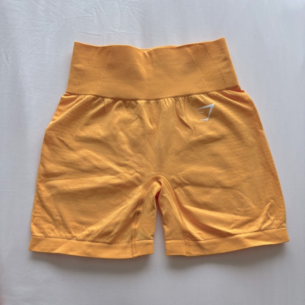 Yellow Gymshark Spandex